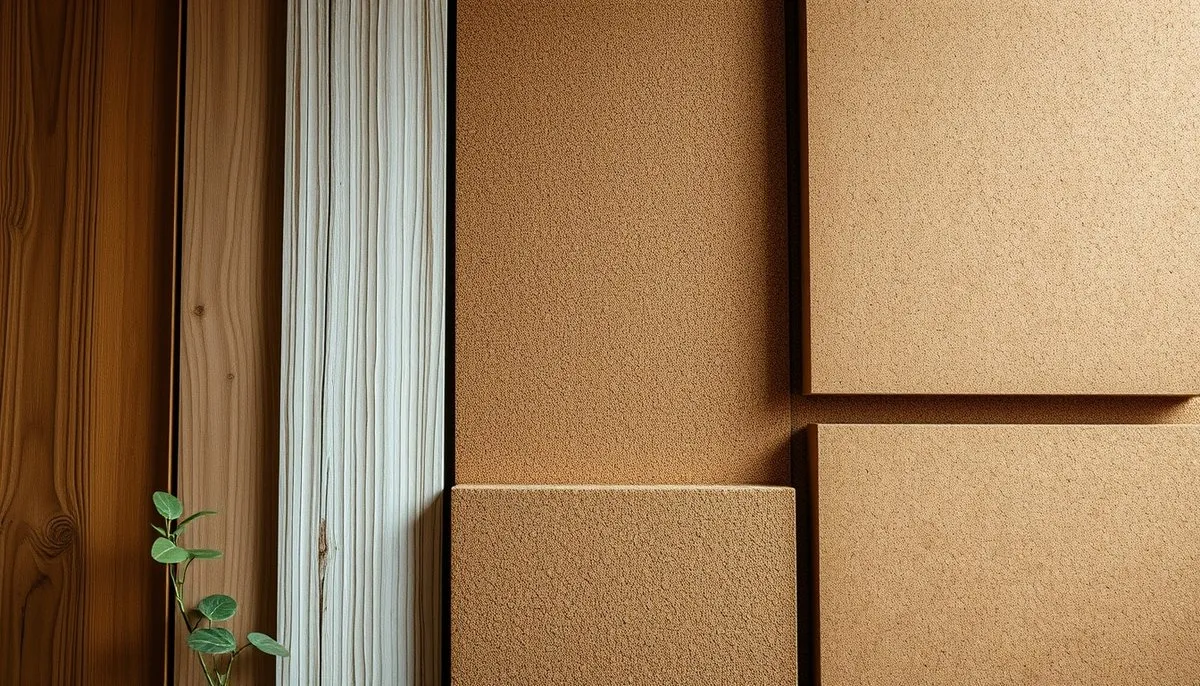 Opciones sustentables en paneles decorativos: madera FSC, fibras recicladas y corcho natural certificado Paneles ecológicos certificados de materiales sostenibles