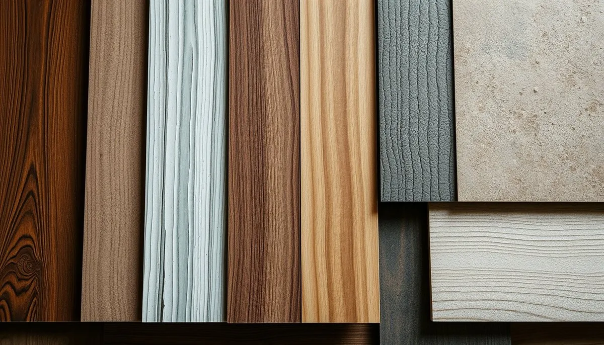 Muestras paneles decorativos con precios, desde PVC hasta madera sólida